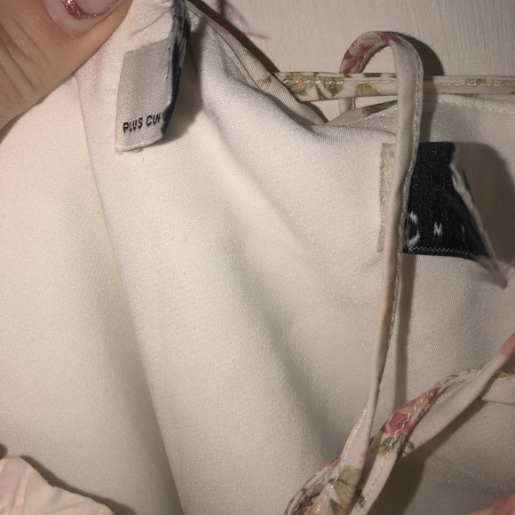 HOUSE OF CB 'Carmen' Rose Print Bustier Sundress NWOT PERFECT CONDITION SIZE L - Picture 11 of 11